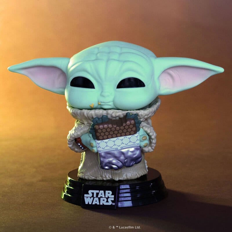 Star Wars: The Mandalorian and Grogu POP! Vinyl figurine Grogu with Sandwich 9 cm