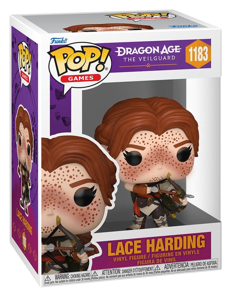 Dragon Age: The Veilguard POP! Games Vinyl Figurine Lace Harding 9 cm 9 cm