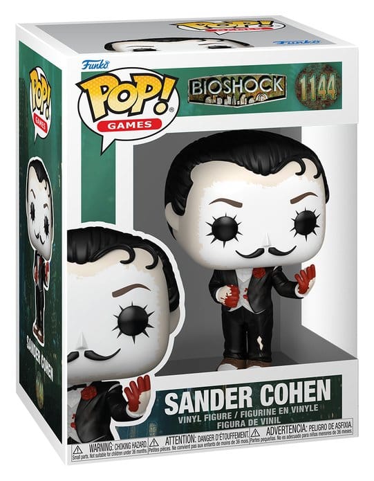 Bioshock POP! Games Vinyl figurine Sander Cohen 9 cm