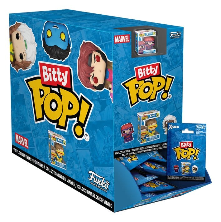 X-Men Display (32) figurines Bitty POP! Single Vinyl PDQ 2,5 cm