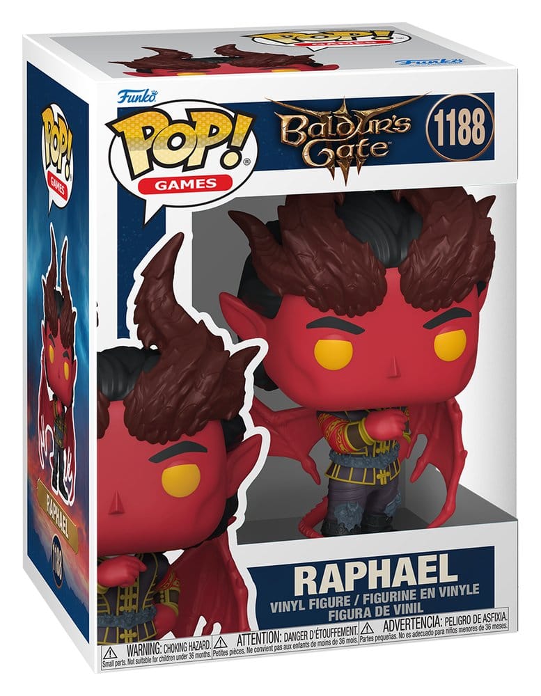 Baldur's Gate POP! Games Vinyl figurine Raphael 9 cm
