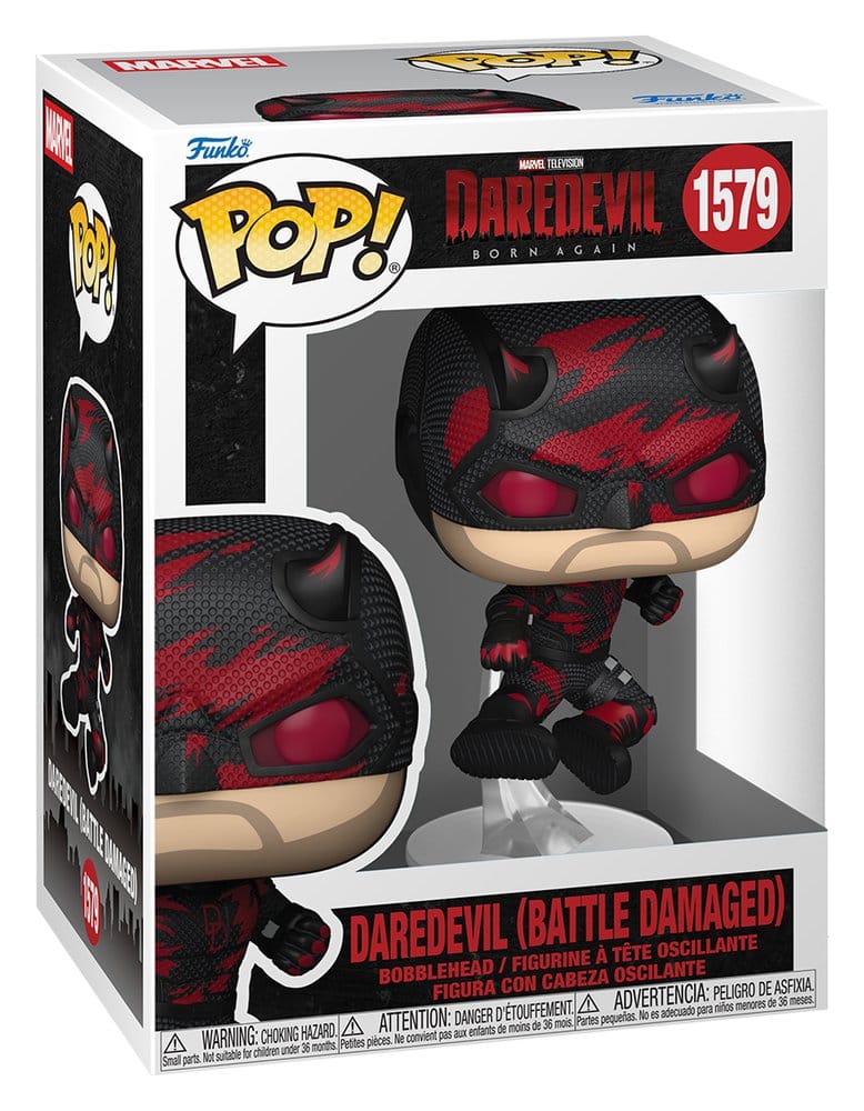 Daredevil: Born Again POP! Marvel Vinyl figurine Daredevil (Battle Damaged) 9 cm
