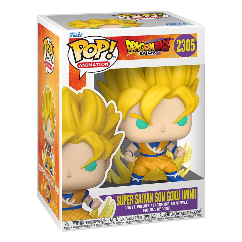 Dragon Ball assortiment Daima POP! Animation Vinyl figurine SS Son Goku w/Chase 9 cm (6)