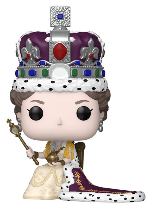Queen Elizabeth II POP! Premium Vinyl figurine 100th- Queen Elizabeth II (Coronation) 9 cm
