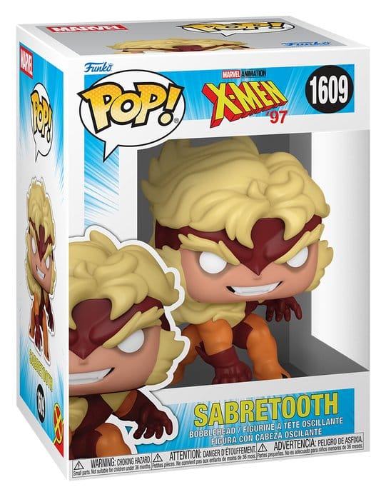 Marvel POP! Vinyl figurine : X-Men '97 S4- Sabretooth 9 cm
