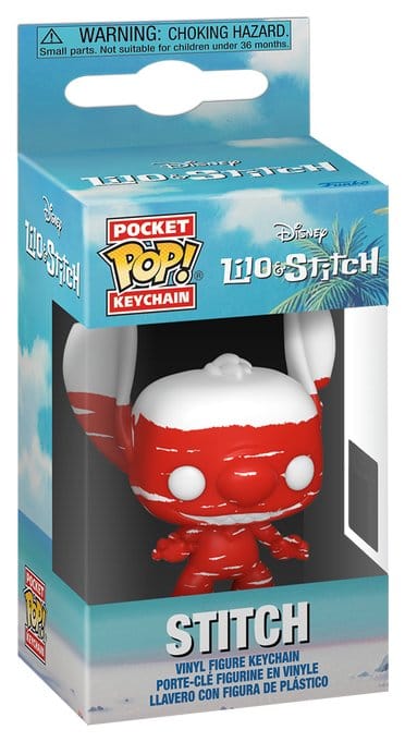 Lilo $ Stitch présentoir porte-clés Pocket POP! Stitch Badness Level 4 cm (12)