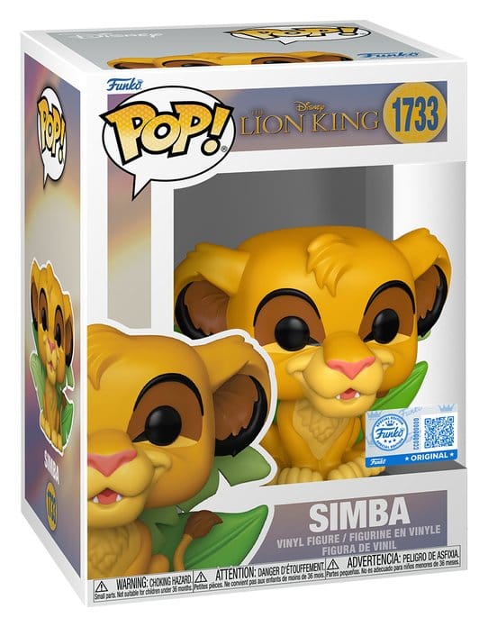 Le Roi lion POP! Disney Vinyl figurine Simba 9 cm
