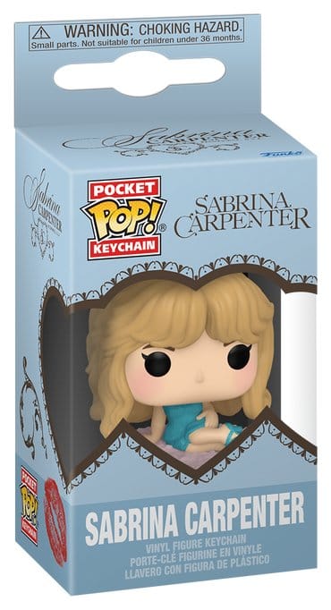 Sabrina Carpenter présentoir porte-clés Pocket POP! Sabrina in Nightgown 4 cm (12)