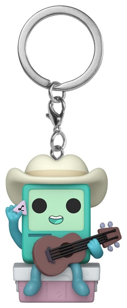 Adventure Time présentoir porte-clés Pocket POP! Cowboy BMO with Guitar 4 cm (12)
