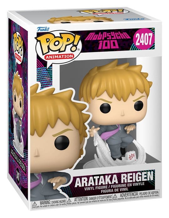 Mob Psycho 100 POP! Animation Vinyl figurine Arataka Reigen 9 cm