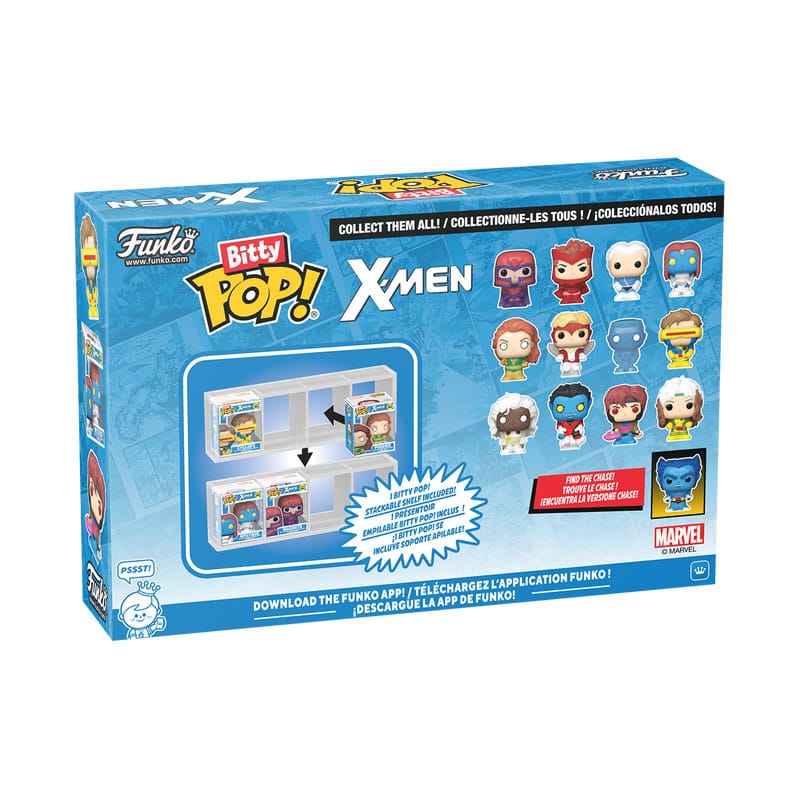 X-Men pack 4 figurines Bitty POP! Vinyl Gambit 2,5 cm