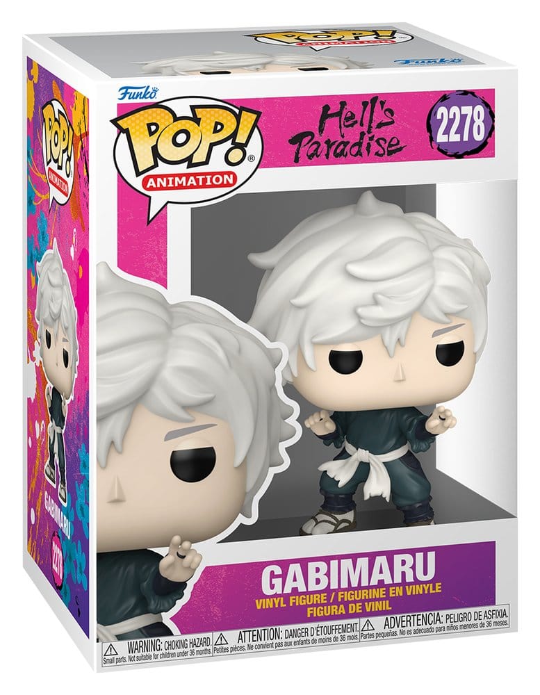 Hell's Paradise: Jigokuraku POP! Animation Vinyl figurine Gabimaru 9 cm