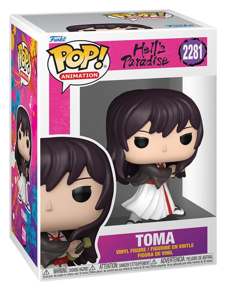 Hell's Paradise: Jigokuraku POP! Animation Vinyl figurine Toma 9 cm