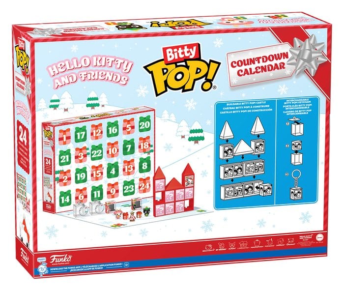 Hello Kitty Bitty POP! calendrier de l´avent 24 Day Countdown