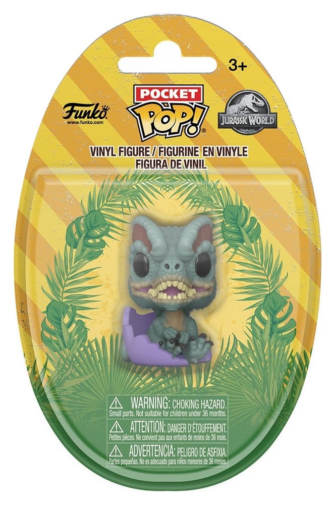 Jurassic World présentoir figurines Pocket POP! Egg Vinyl Display 2 cm (16)
