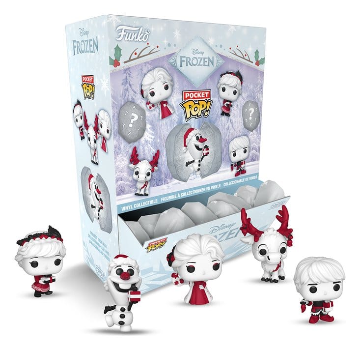 La Reine des neiges présentoir figurines Pocket POP! Vinyl Snowballs 4 cm (12)