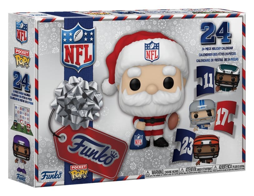 NFL Pocket POP! calendrier de l´avent 24 Day Countdown