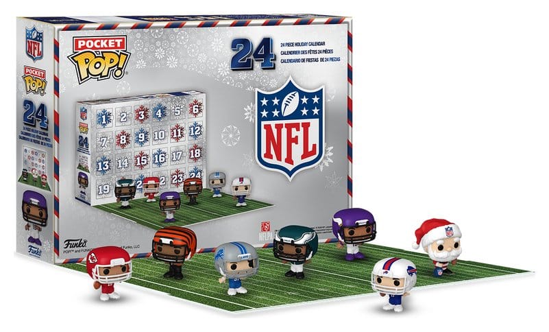 NFL Pocket POP! calendrier de l´avent 24 Day Countdown