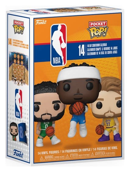 NBA Pocket POP! calendrier de l´avent 14 day Countdown