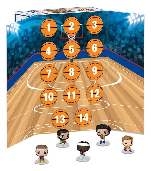 NBA Pocket POP! calendrier de l´avent 14 day Countdown
