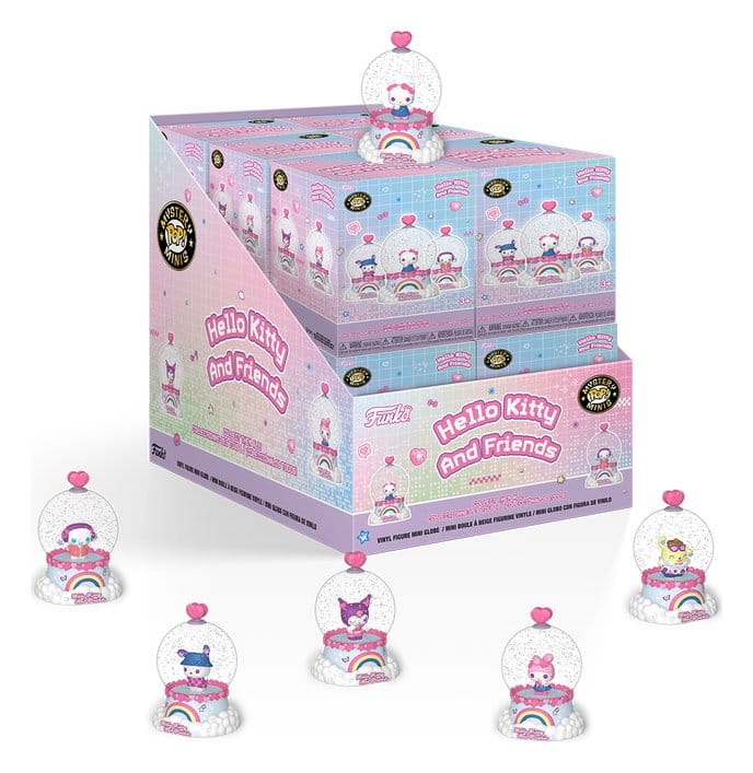 Hello Kitty & Friends présentoir Blind Box boules à neige Mystery Minis 12 pc 5 cm (12)