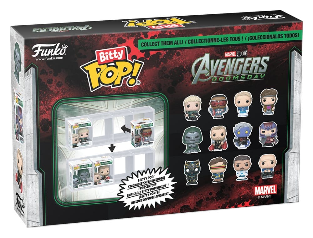 Avengers: Doomsday pack 4 figurines Bitty POP! Vinyl Series 3 2,5 cm