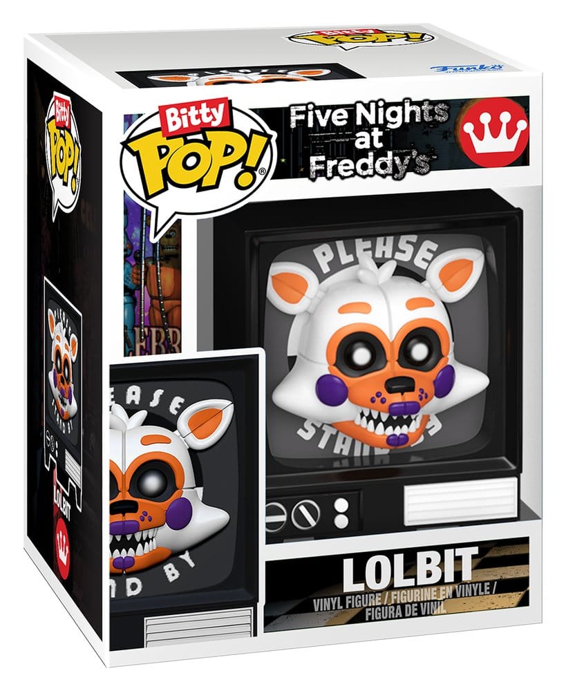 Five Nights at Freddy's pack 4 figurines Bitty POP! Vinyl Series 5 2,5 cm