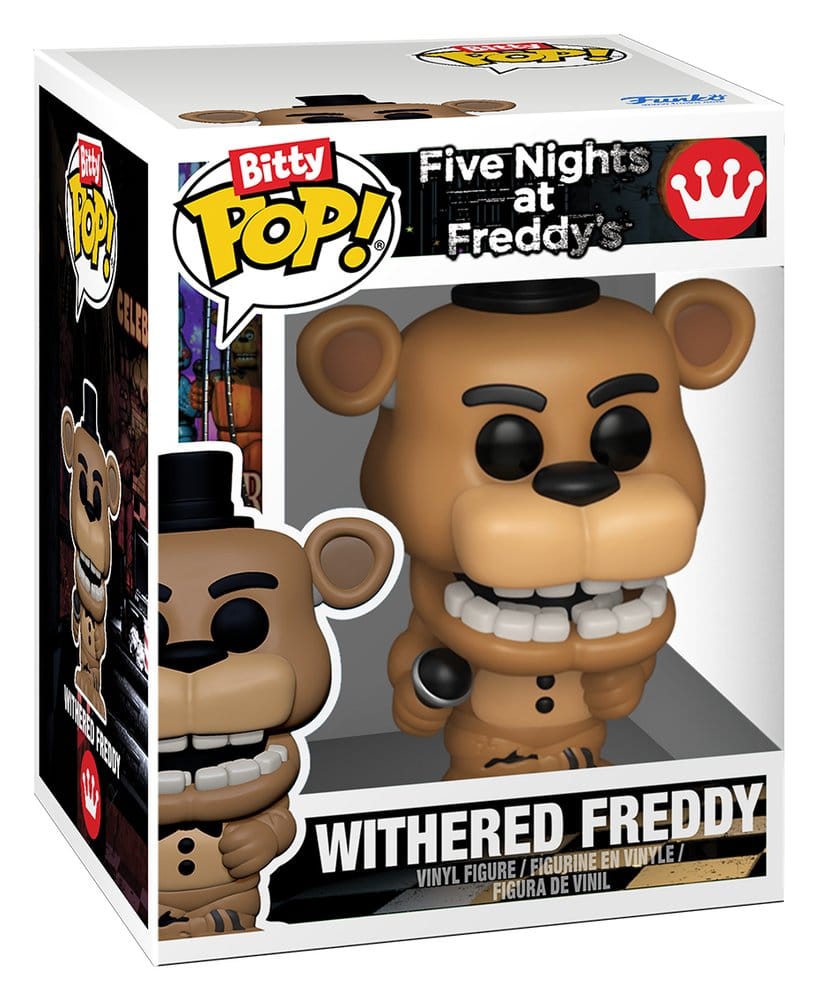 Five Nights at Freddy's pack 4 figurines Bitty POP! Vinyl Series 6 2,5 cm