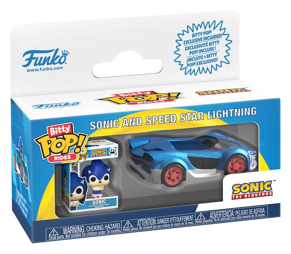 Sonic Bitty POP! Ride Vinyl figurine Speed Star w/Sonic 2,5 cm