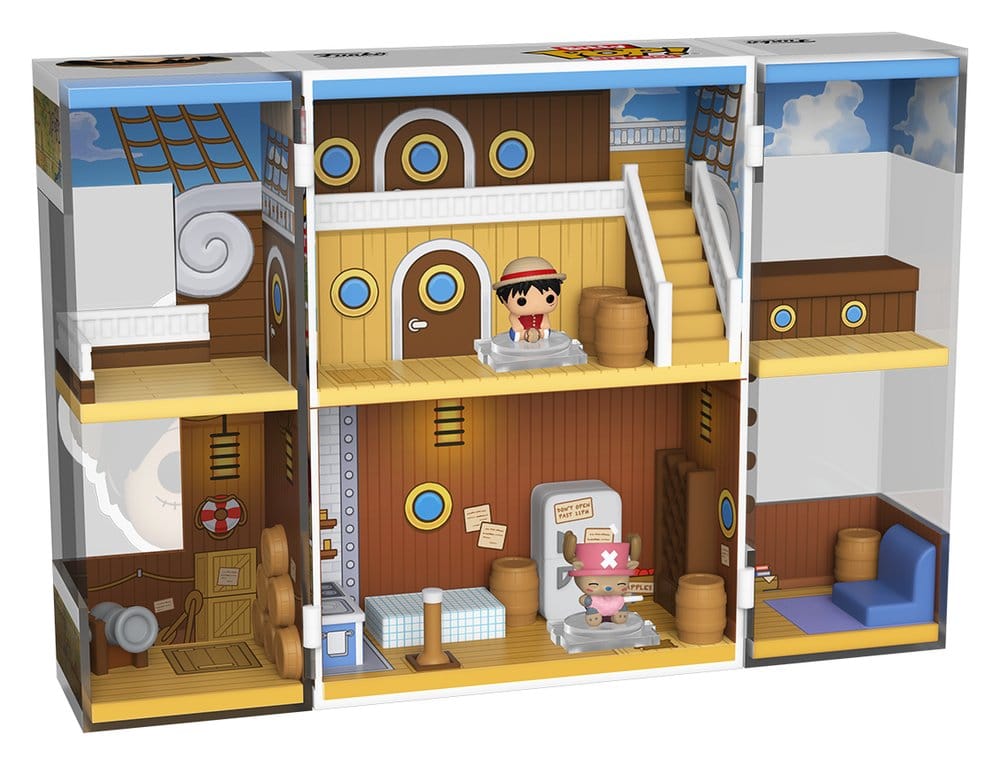 One Piece Bitty POP! Bitty Box présentoir avec 2 figurines en vinyle Going Merry