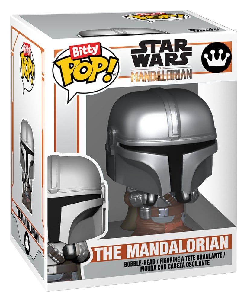 Star Wars Bitty POP! Ride Vinyl figurine N1 w/Mando 2,5 cm