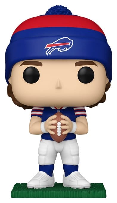 NFL POP! Vinyl figurine : Bills- Josh Allen (Beanie) 9 cm