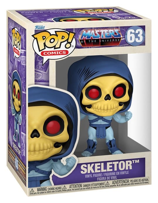 MOTU Vintage POP! Comics Vinyl figurine Skeletor 9 cm