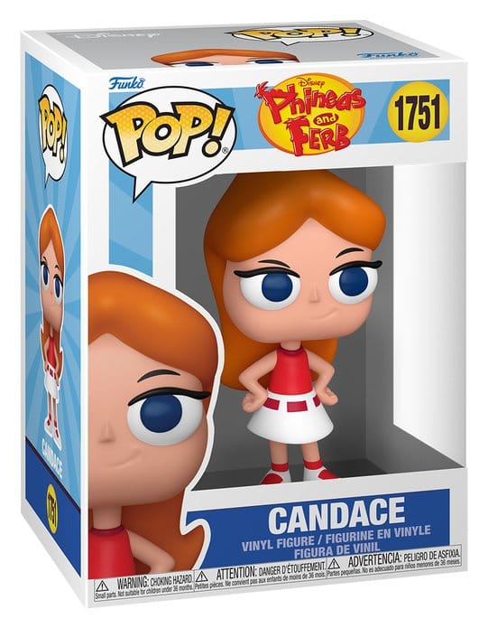 Phineas and Ferb POP! Disney Vinyl figurine Candace 9 cm