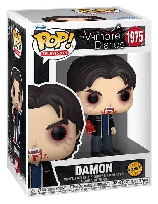 Vampire Diaries assortiment POP! Animation Vinyl figurines Damon w/Chase 9 cm (6)