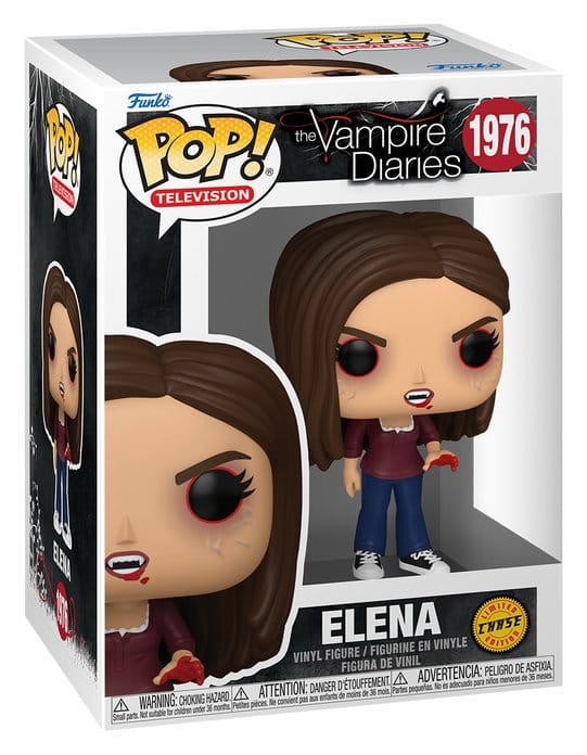 Vampire Diaries assortiment POP! Animation Vinyl figurines Elena w/Chase 9 cm (6)