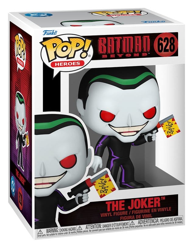 Batman, la relève : Le Retour du Joker POP! Heroes Vinyl figurine Joker w/gun 9 cm