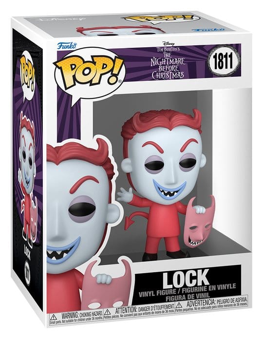 L'Étrange Noel de monsieur Jack POP! Vinyl figurine Lock 9 cm