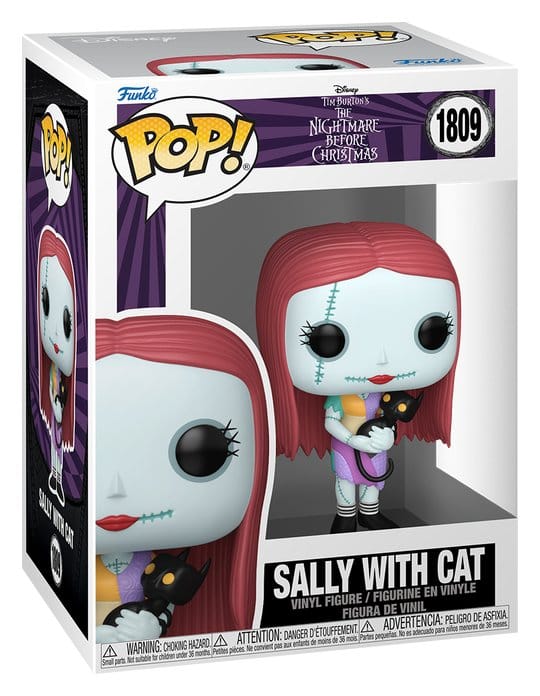 L'Étrange Noel de monsieur Jack POP! Vinyl figurine Sally with Cat 9 cm
