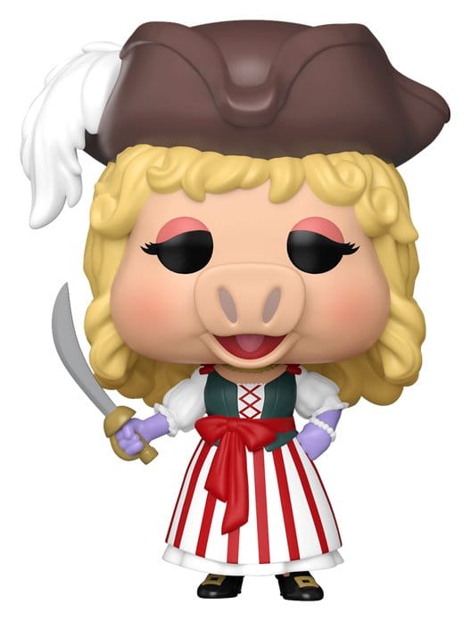 L'Île au trésor des Muppets POP! Movies Vinyl figurine Miss Piggy 9 cm