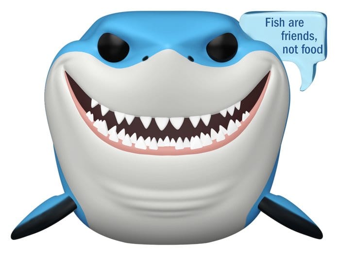 Le Monde de Nemo POP! Sayings Vinyl Figurine Bruce 9 cm
