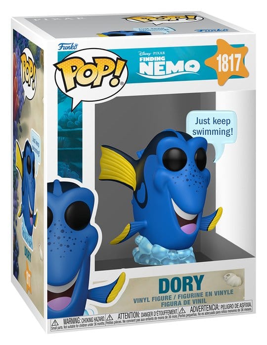 Le Monde de Nemo POP! Sayings Vinyl Figurine Dory 9 cm