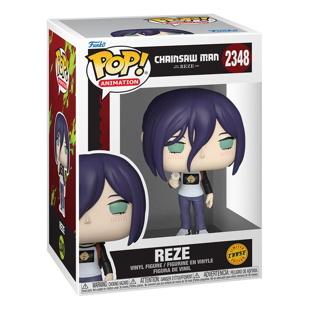 Chainsaw Man POP! Animation Vinyl assortiment figurines Reze with Chase 9 cm (6)