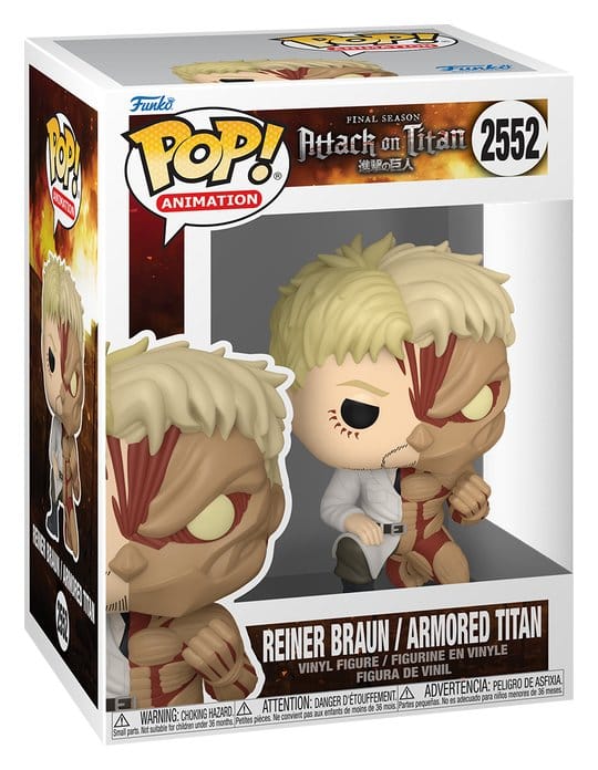 Attack on Titan POP! Animation Vinyl figurine Split- Armor Titan 9 cm