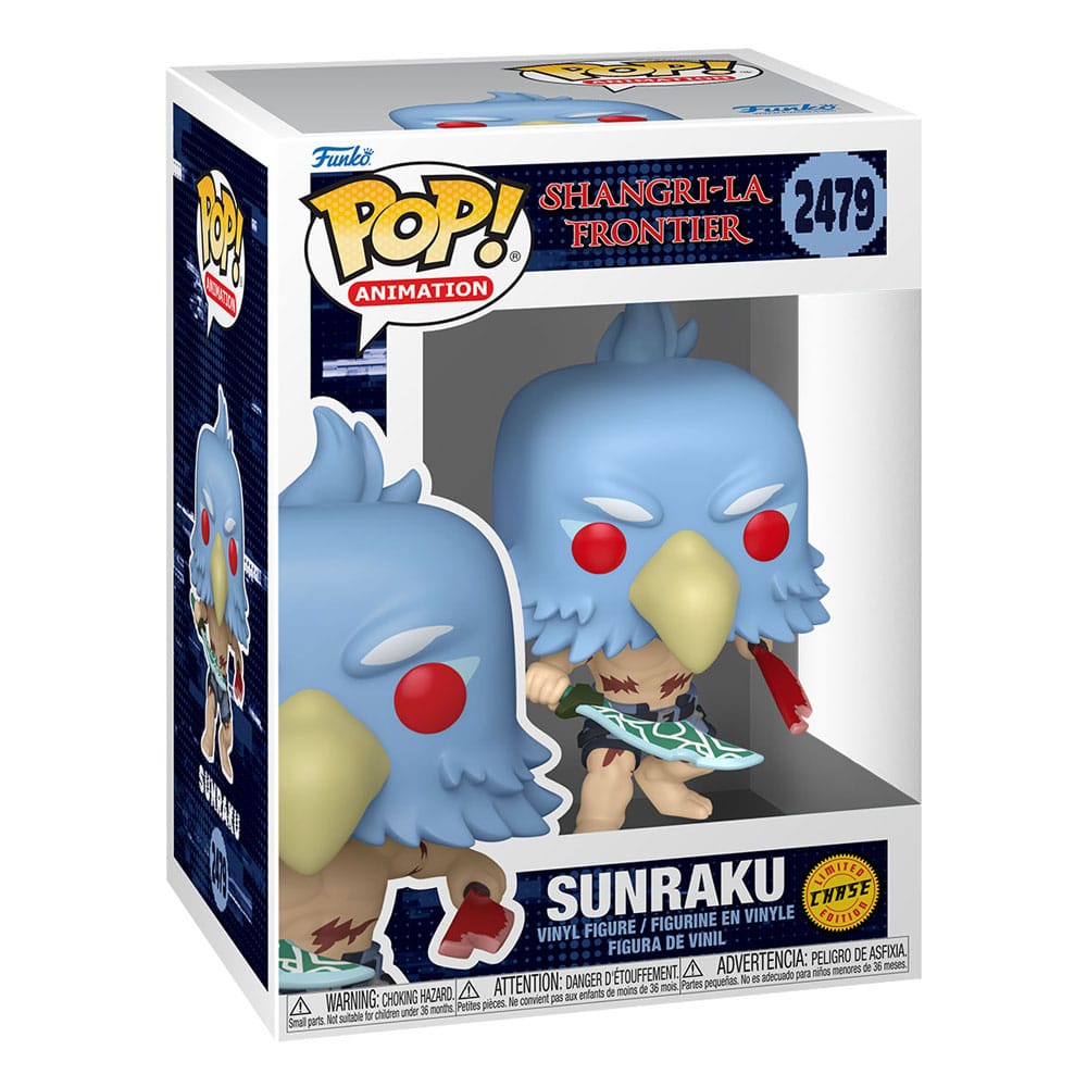 Shangri-La Frontier POP! Animation Vinyl assortiment figurines Sunraku with Chase 9 cm (6)