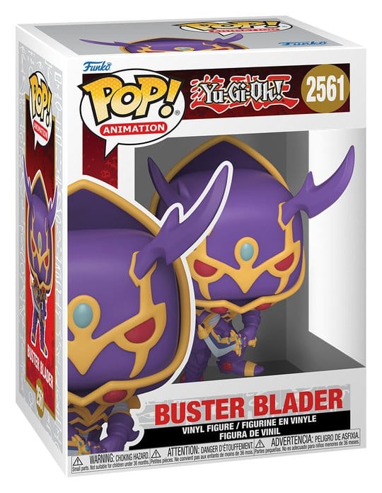 Yu-Gi-Oh assortiment POP! Animatiion Vinyl figurines Buster Blader (MT) w/Chase 9 cm (6)