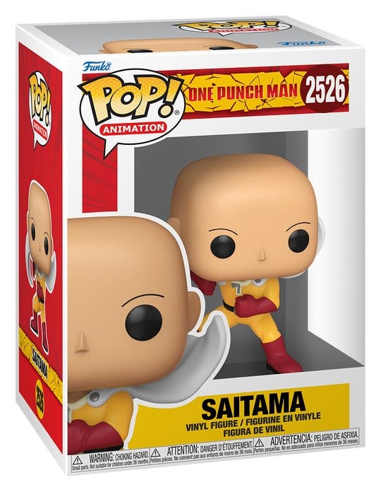 One Punch Man POP! Animation Vinyl figurine Saitama 9 cm