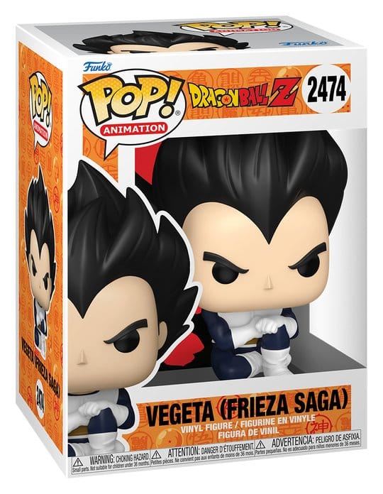 Dragon Ball Z POP! Animation Vinyl figurine Vegeta (Refresh) 9 cm