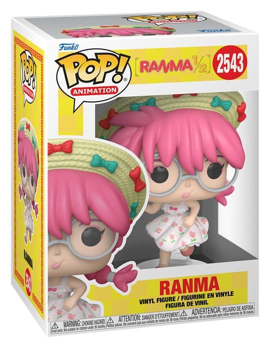 Ranma 1/2 assortiment POP! Animatiion Vinyl figurines Ranma w/Chase 9 cm (6)