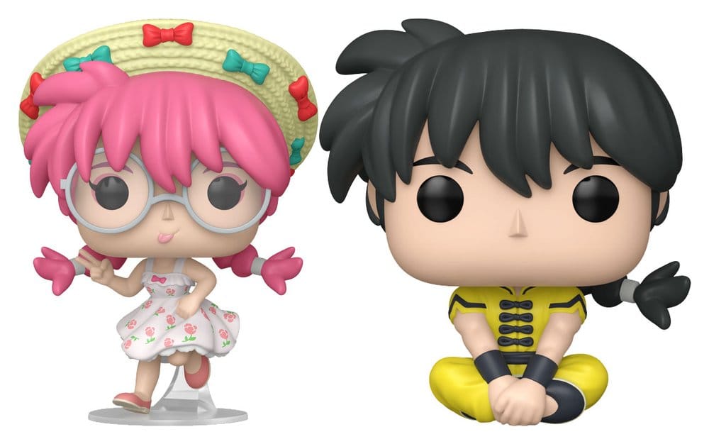 Ranma 1/2 assortiment POP! Animatiion Vinyl figurines Ranma w/Chase 9 cm (6)